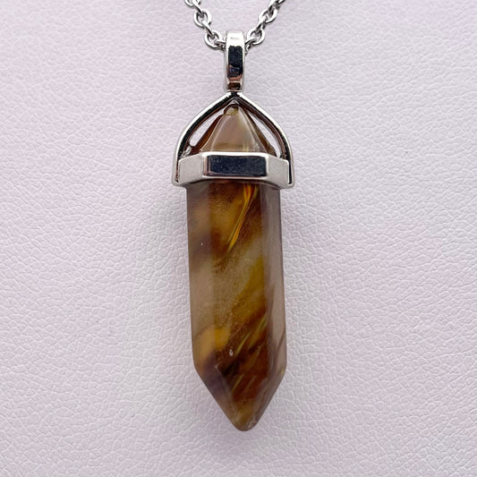 Collier - Pierre naturelle d'agate